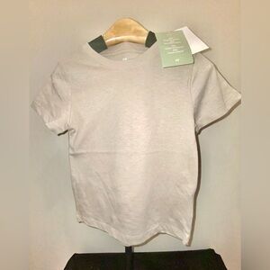 H&M Kids Light Beige Short Sleeve Tee